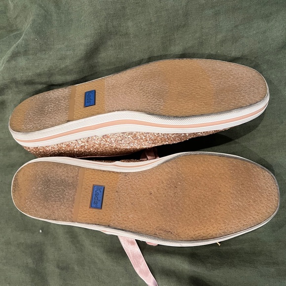 Kate Spade x Keds champagne glitter - Picture 3 of 4